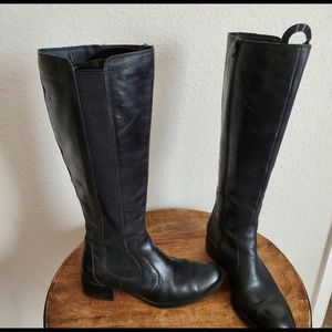 Black Leather Boots by Born